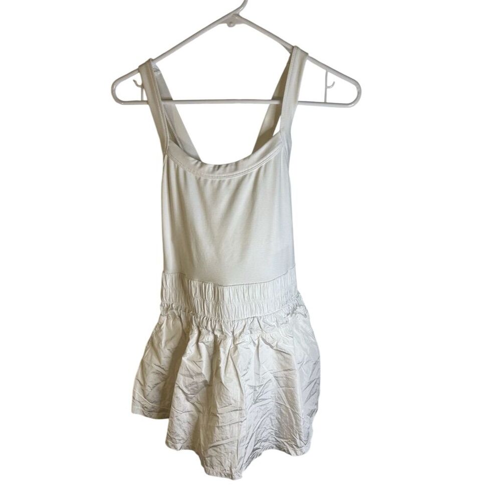 Free People FP Movement Women's White Skortsie Size M Activewear, Bohemi… - Picture 1 of 10
